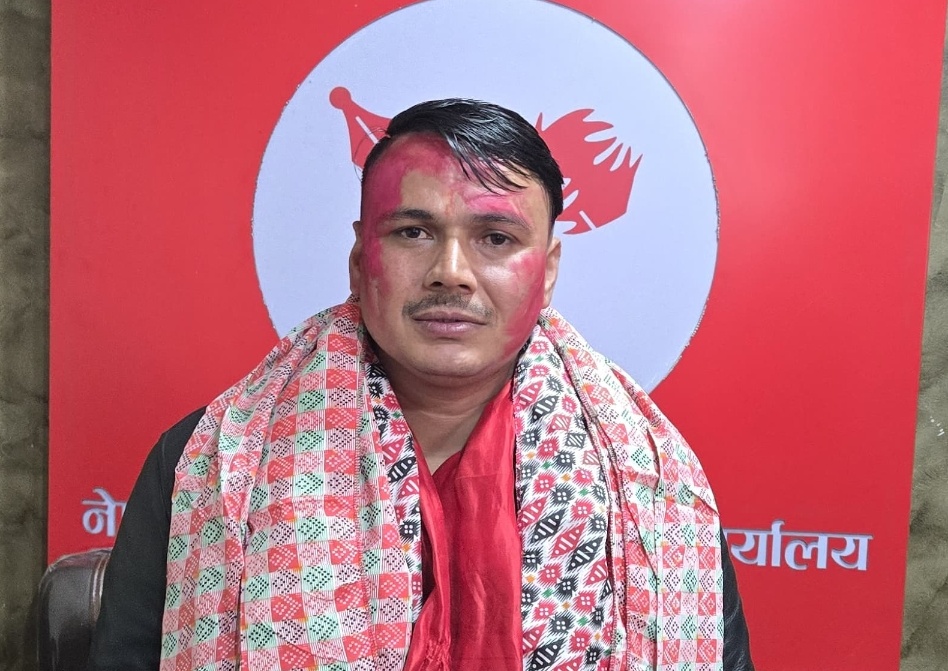 नेविसंघ कार्यवाहक अध्यक्षकाे जिम्मेवारी सञ्जिव खड्कालाई