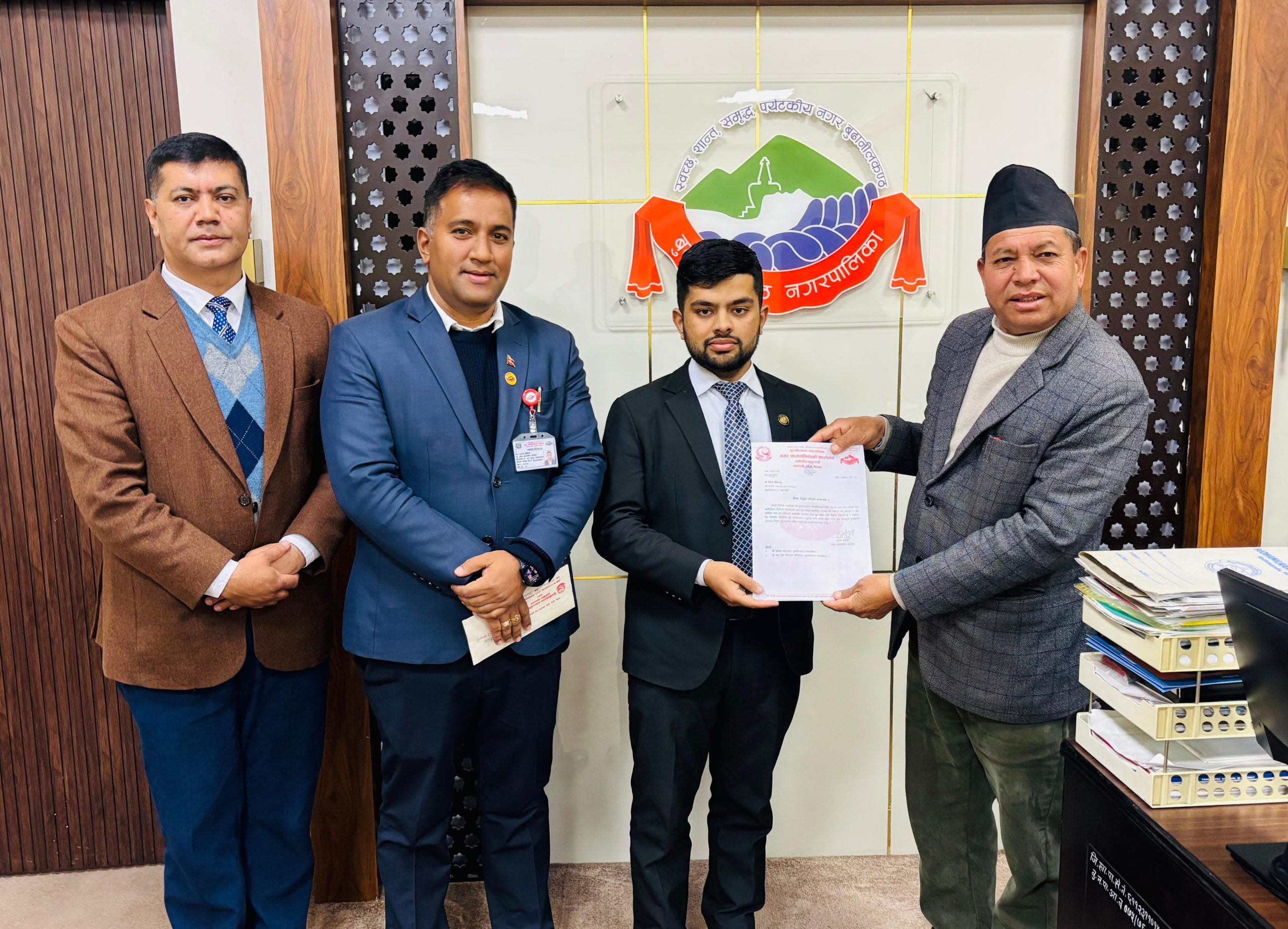 शिरीष पौडेल बूढानीलकण्ठ नगर युवा परिषद् उपाध्यक्षमा नियुक्त