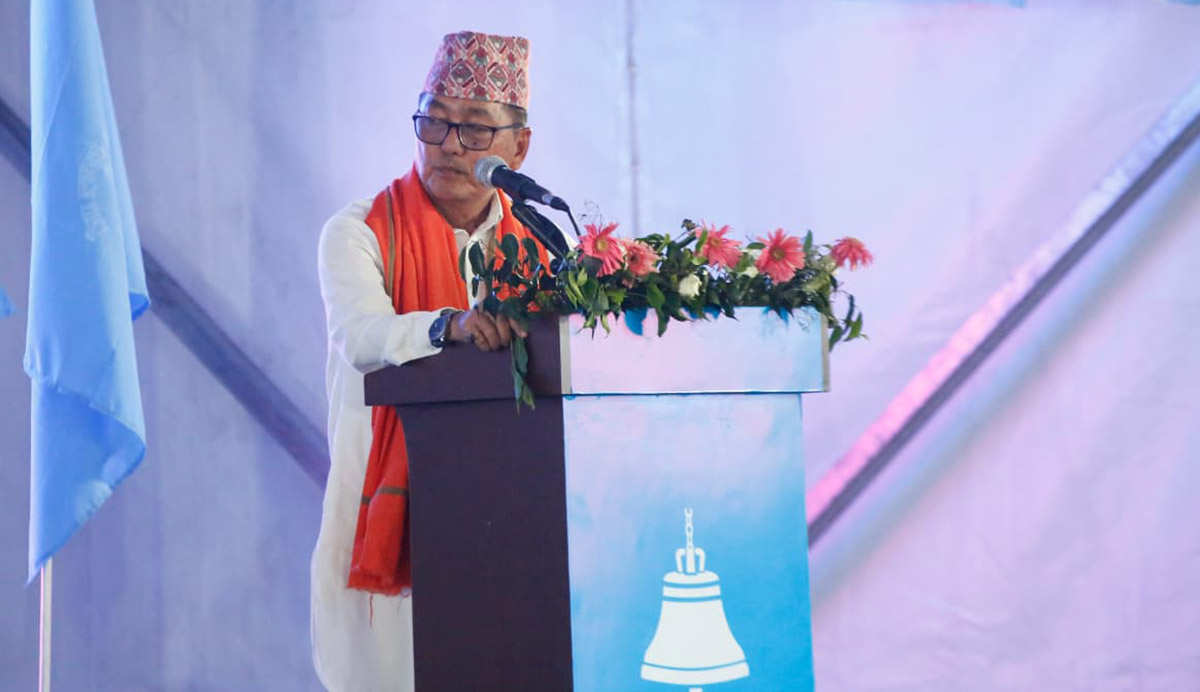 इतिहासले दिएको अवसर चुकाए रास्वपा र नेतृत्वलाई मात्र नभई देशलाई धोका हुने छ: राप्रपा अध्यक्ष लिङ्देन